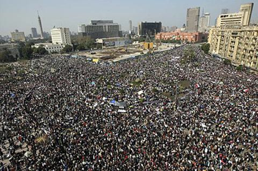 Tahrir Square.