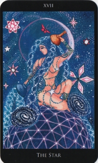 The Star -- Rosetta Tarot deck. The Star -- Rosetta Tarot deck.