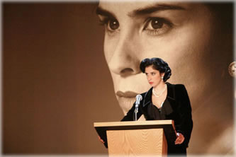 sarah-silverman-photo-3-big Still from The Sarah Silverman Program, when Sarah announces she has AIDS to the public, even though she hadn't gotten her test results.