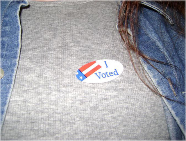 linda-voting Linda Voting.