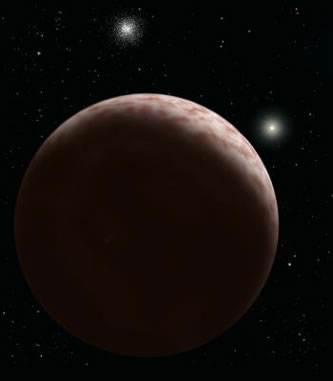 sedna-red Sedna. Graphic by the Harvard-Smithsonian Center for Astrophysics.