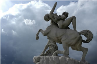centaur-in-the-jardin-des-tuileries1 Centaur in the Jardin des Tuileries, at the Louvre, Paris. Photo by Danielle Voirin.