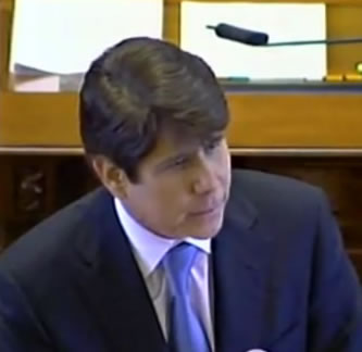 blagojevich-hearing Blagojevich speaking at his impeachment hearing Thursday. "I want to apologize to you for what happened, but I can't, 'cause I don't think it..."