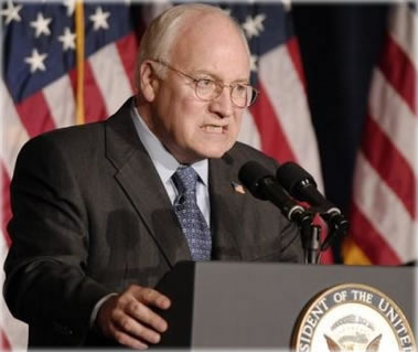 Dick Cheney. Dick Cheney.