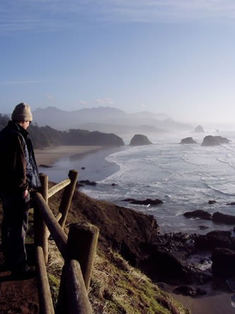 oregon-coastline On the Oregon coastline, 2006. Photo by Rachel Asher.
