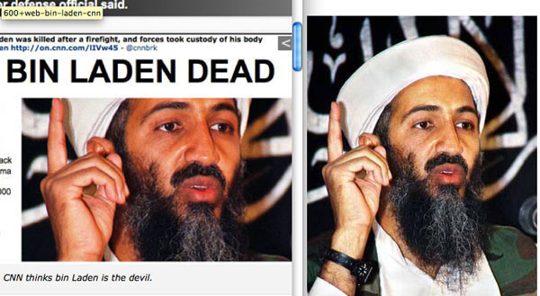 osama bin laden killed in_05. same image of in Laden.