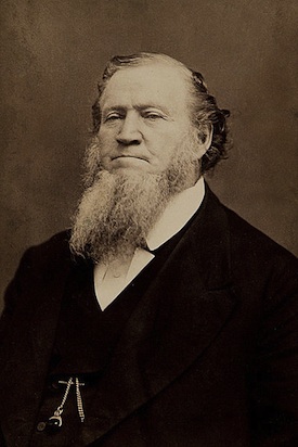 Brigham Young c. 1870, by Charles William Carter. Brigham Young c. 1870, by Charles William Carter.