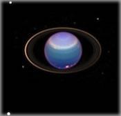 Uranus, photographed by E. Karkoschka et al., for NASA.