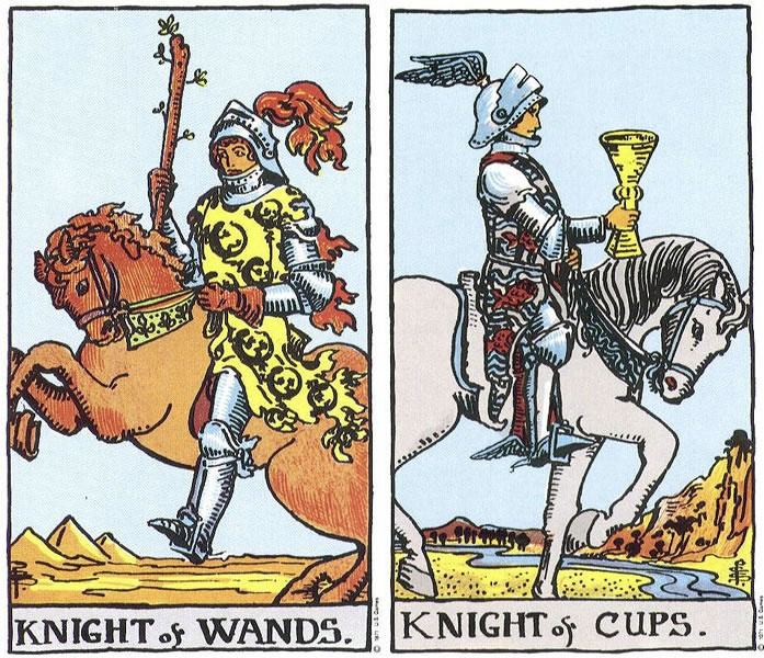 tarot card meaning knight of cups