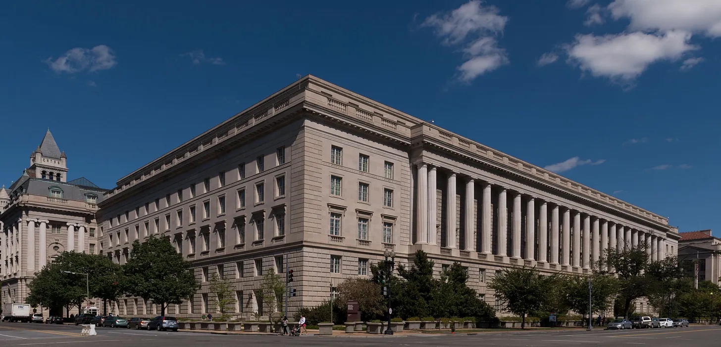 The IRS building.