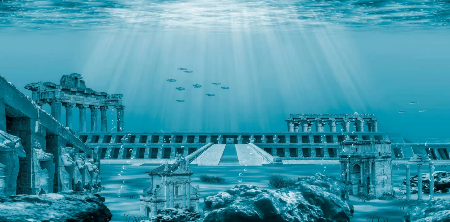 Artist's conception of Atlantis.